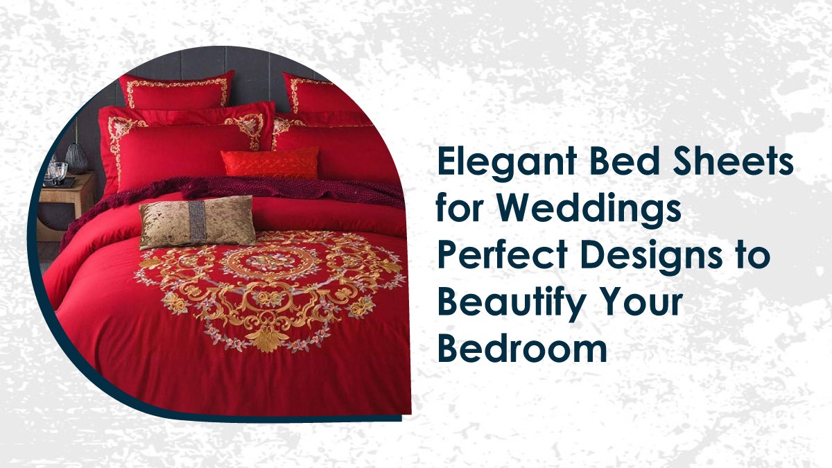 bedsheet for wedding